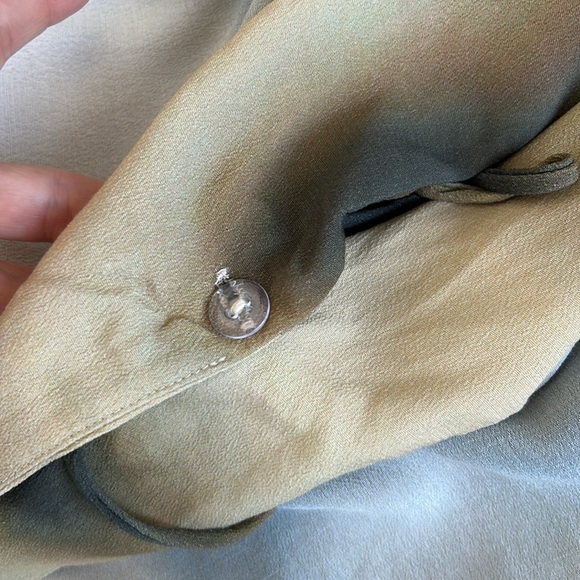 DIISH Henley Tie Front Shirt size 2 - Picture 11 of 14